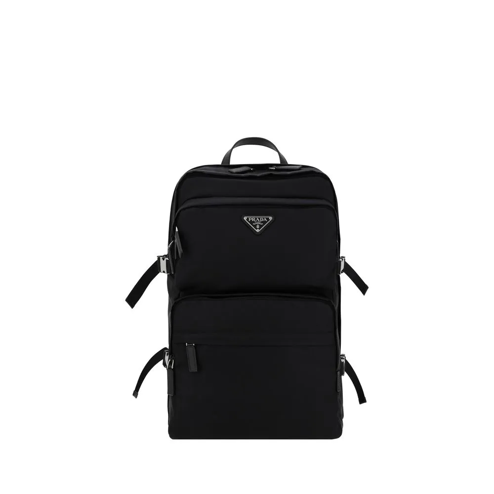 Prada Logoed Backpack