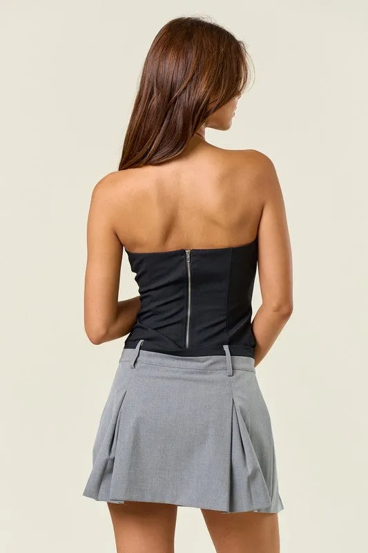 Put A Bow On It Strapless Tube Top