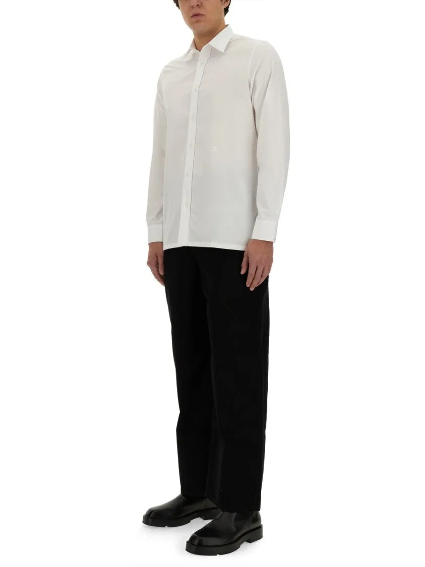 Relaxed-Fit Black Jeans