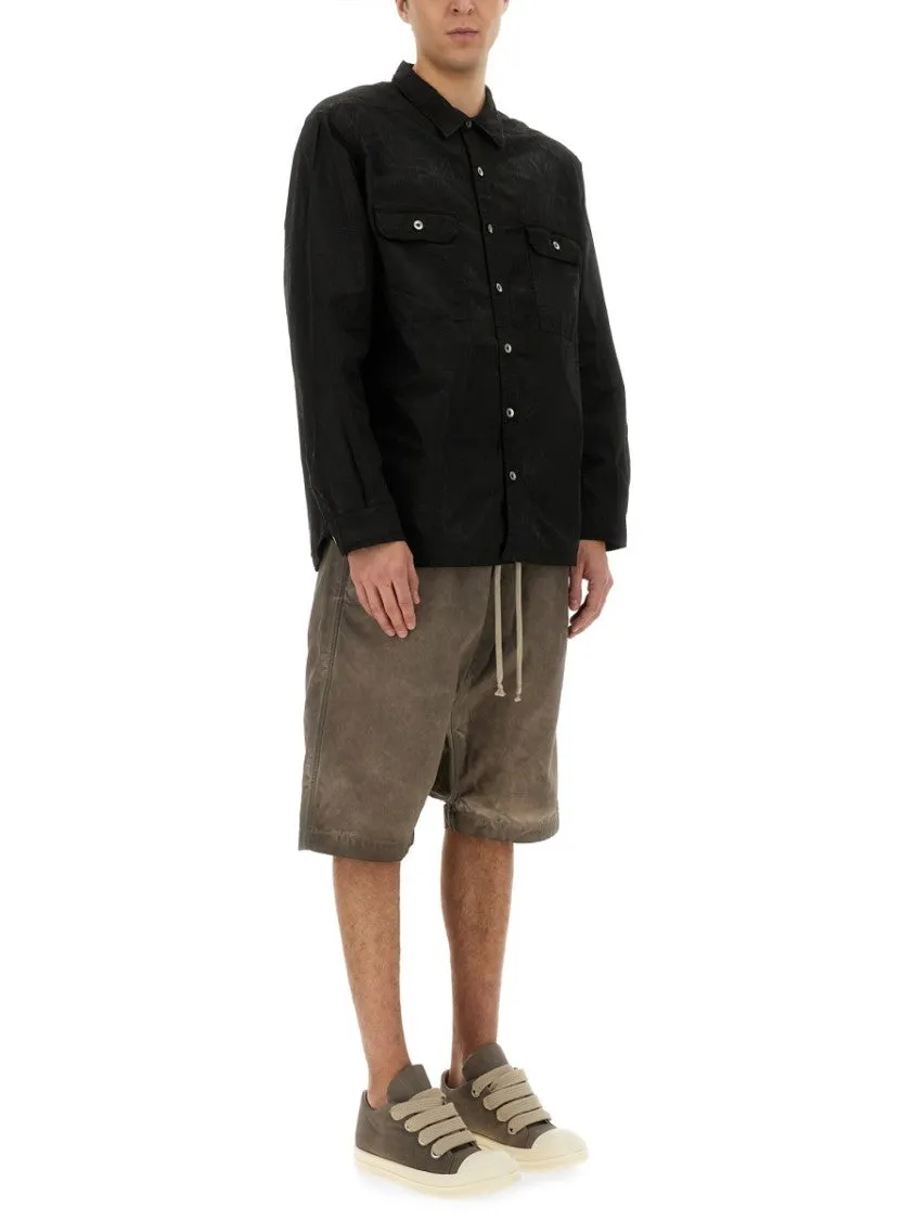 Relaxed Fit Drawstring Shorts