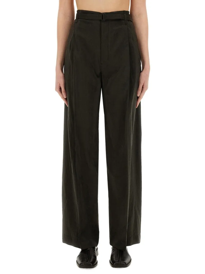 Relaxed" Pants With Belt