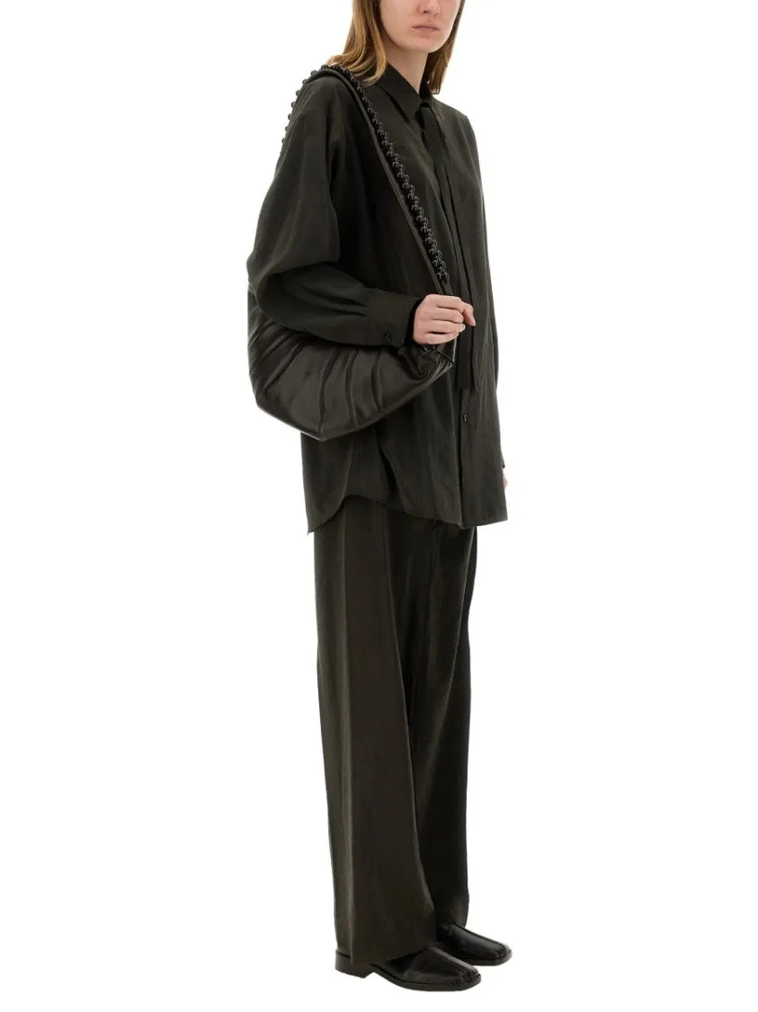 Relaxed" Pants With Belt