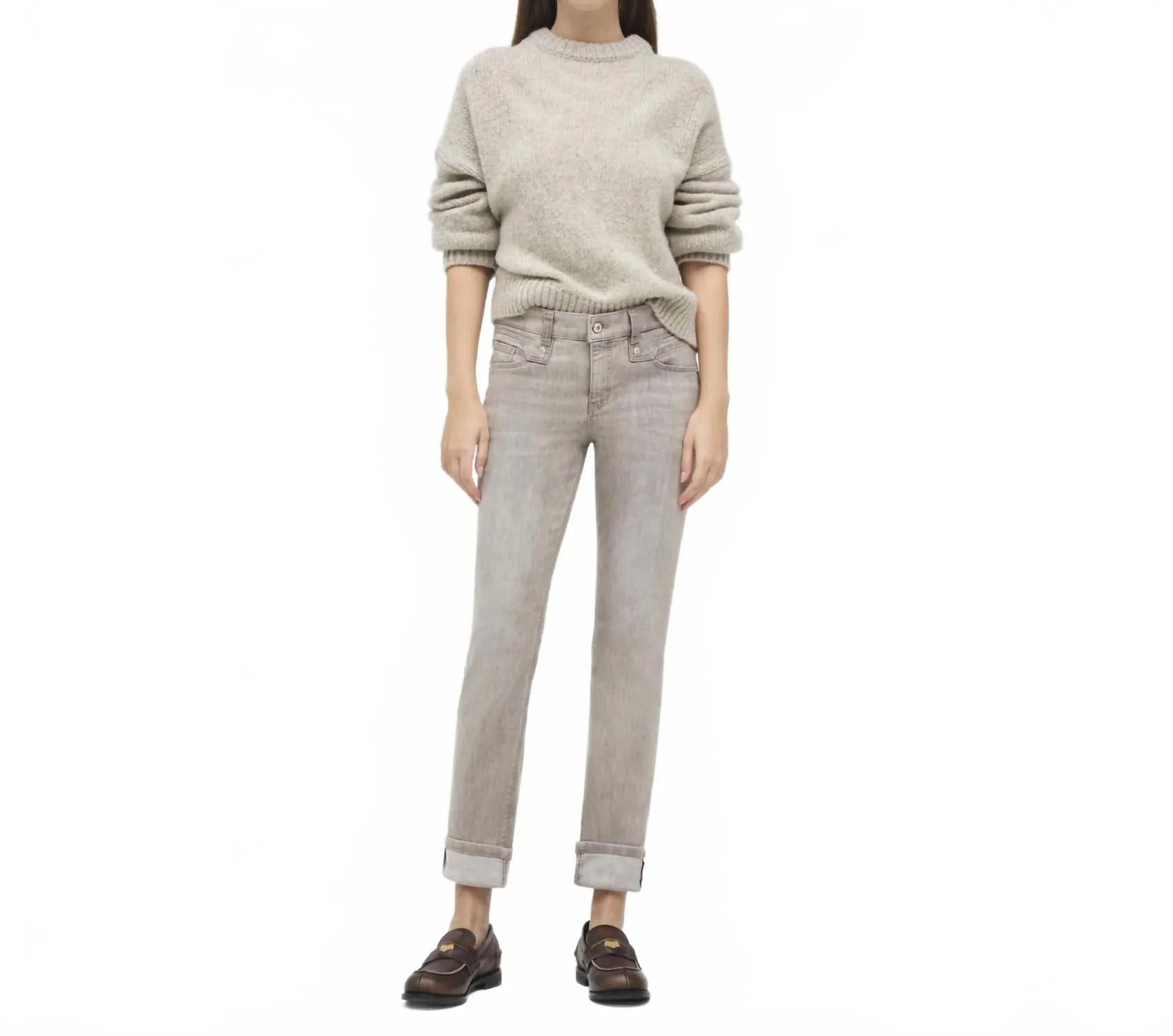 Rich Slim Jean In Sandwash