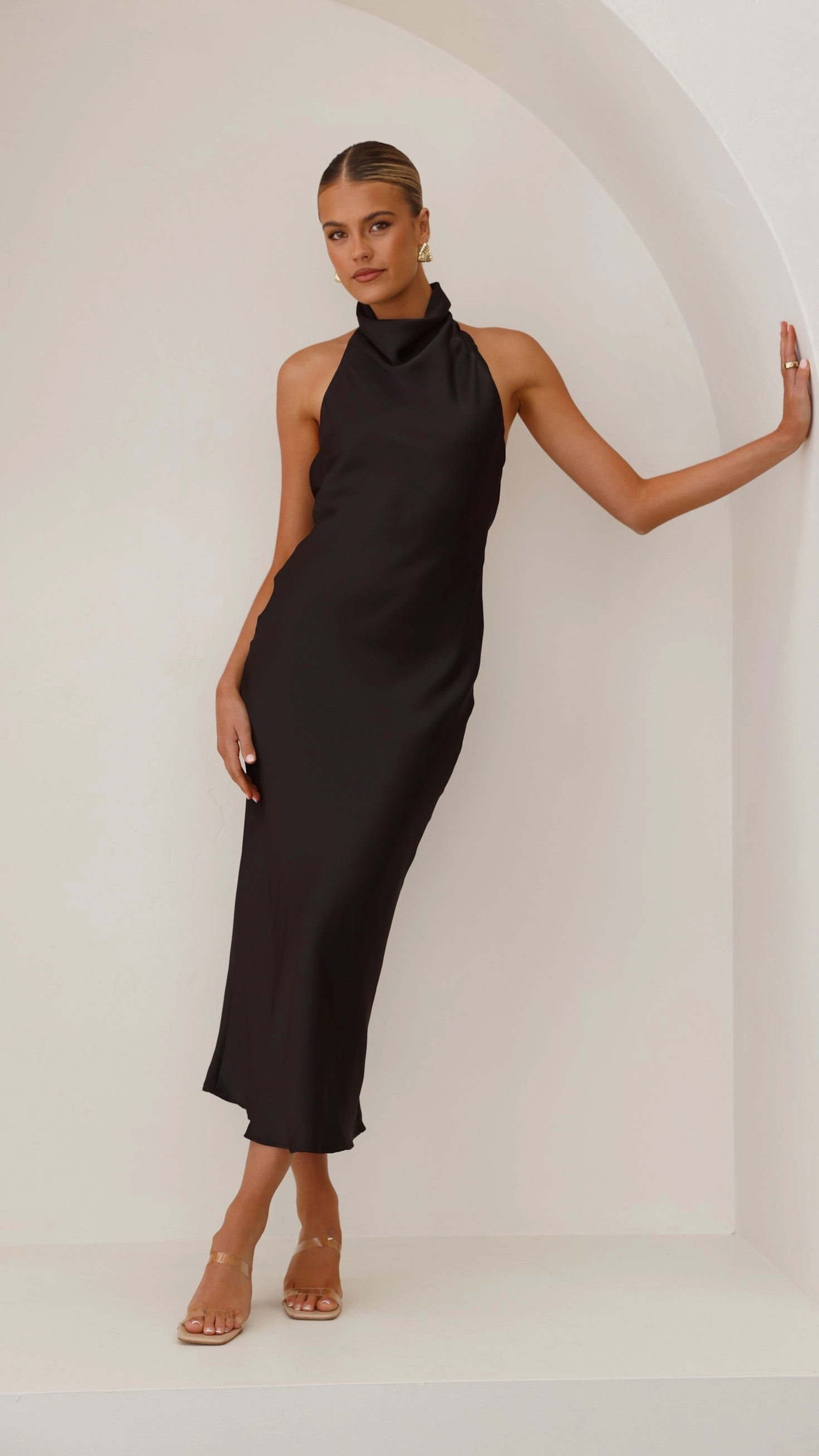 Rina Maxi Dress - Black