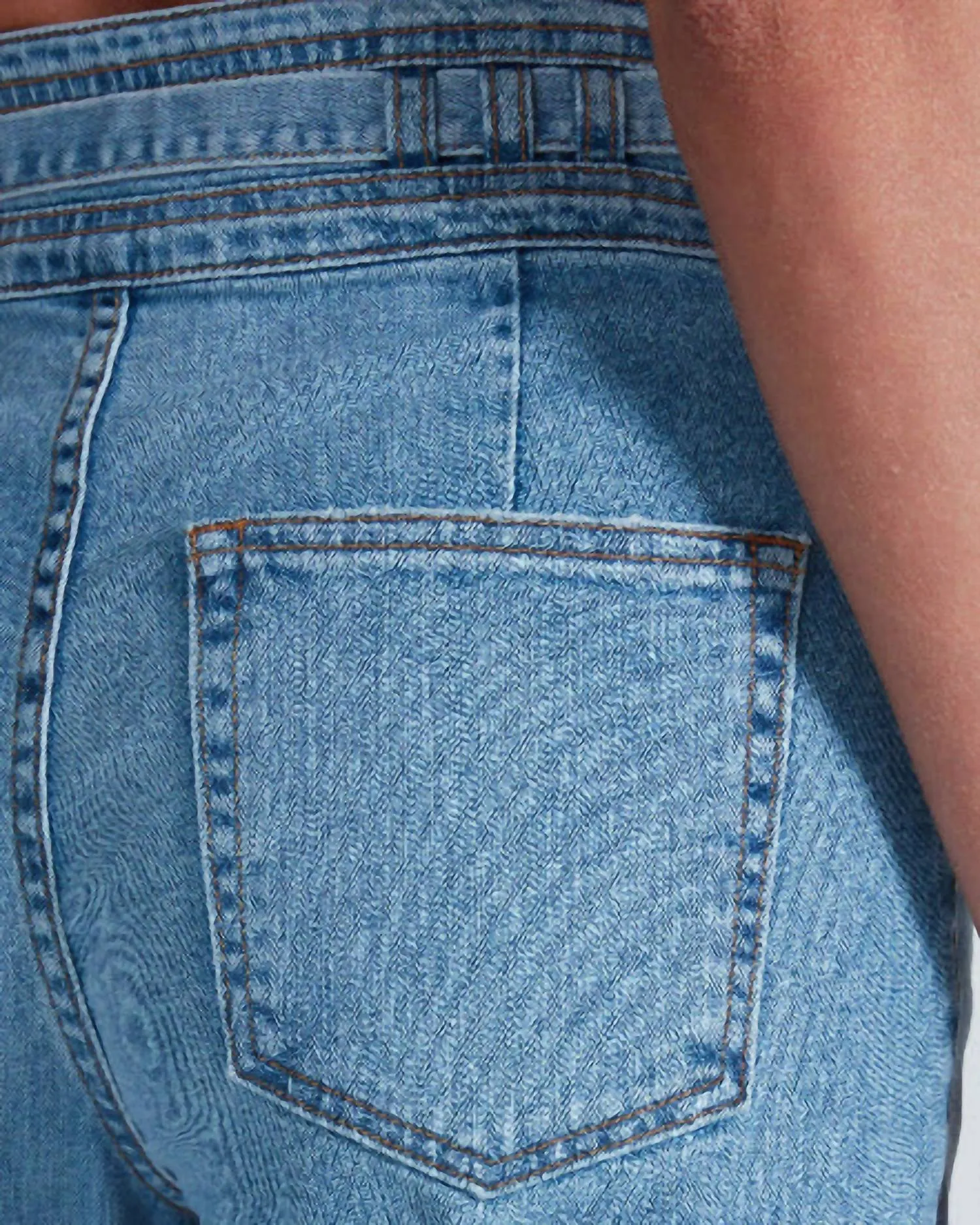 Rio High Rise Wide Leg Jean In Blondie