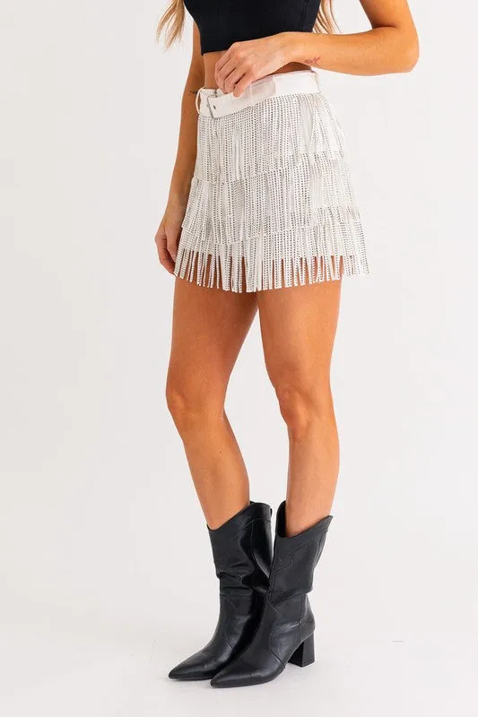 Rodeo Showstopper Fringe Shorts - Medium