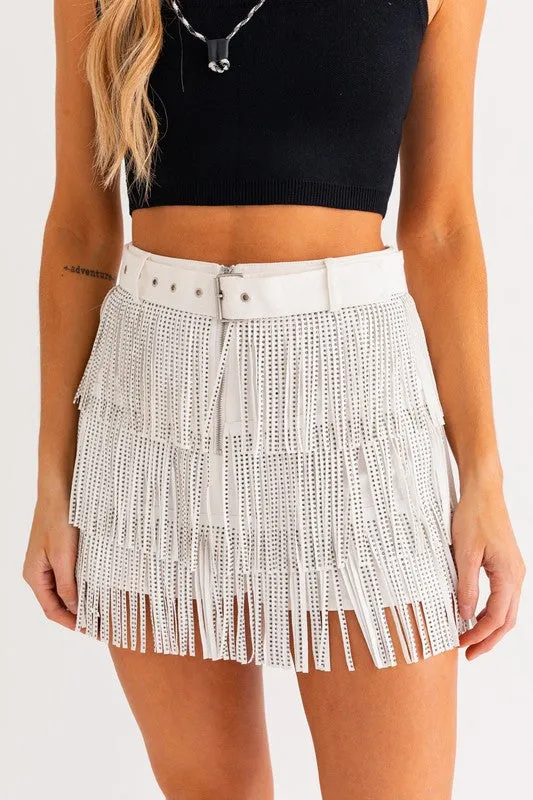 Rodeo Showstopper Fringe Shorts - Medium