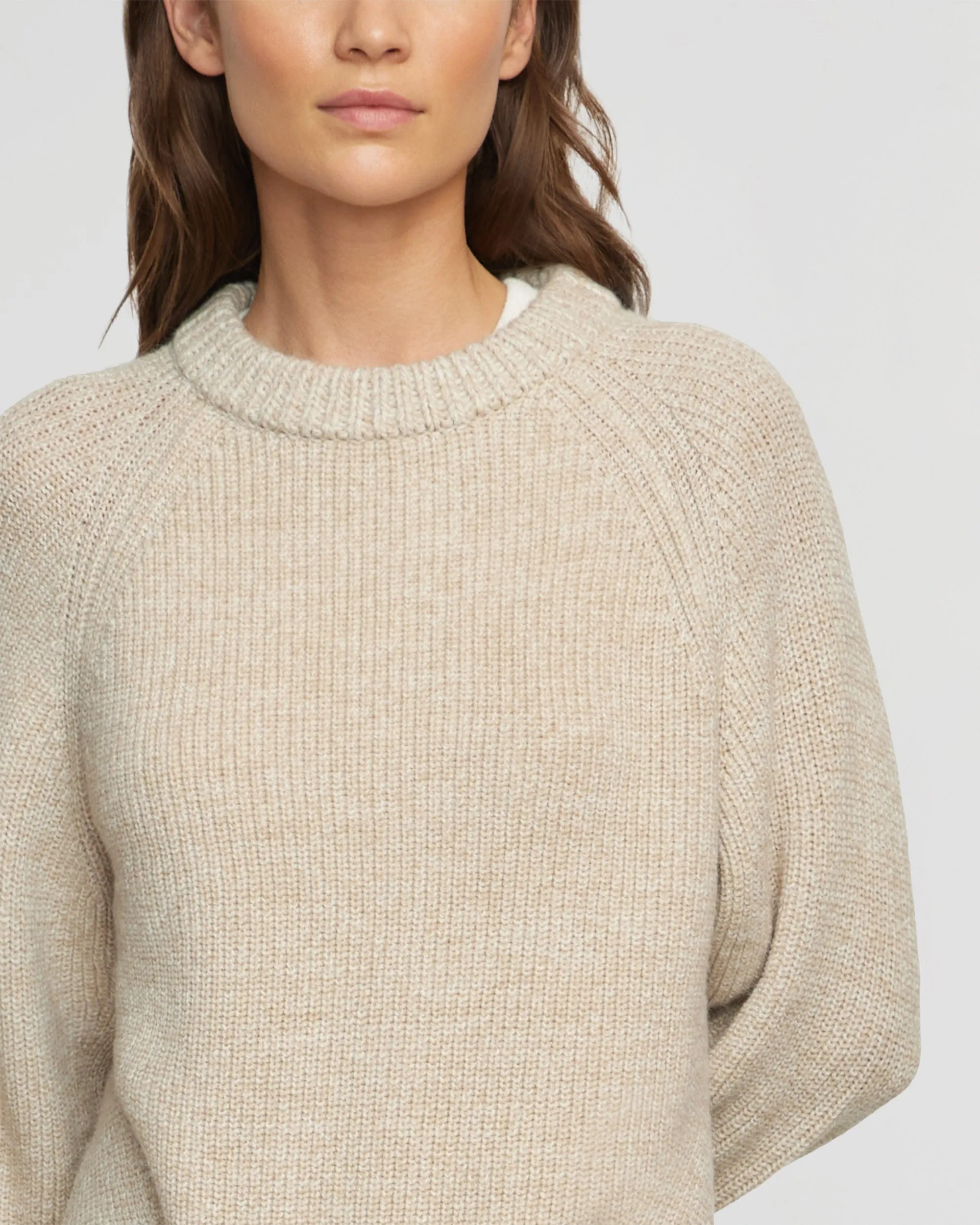 Roya Marled Boyfriend Sweater