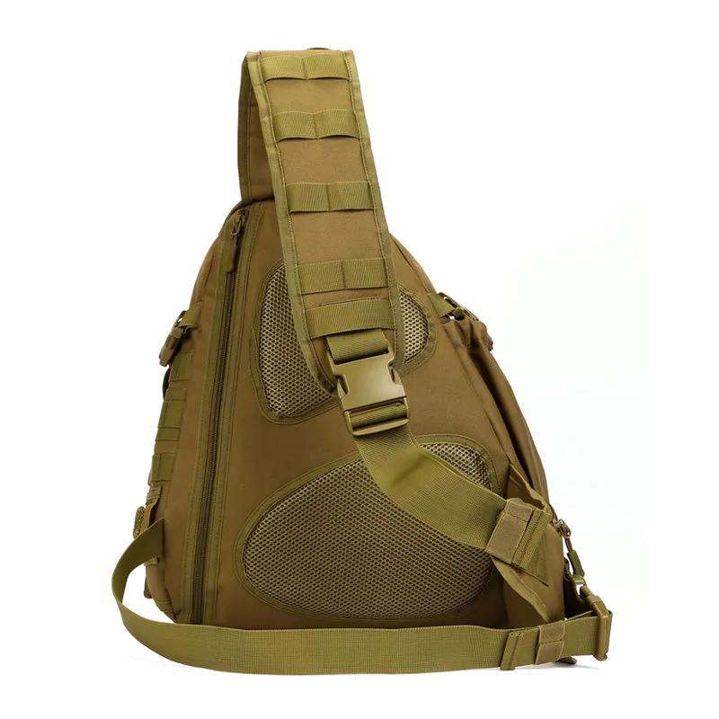 Sansha Camouflage Tactical One Strap Backpack For Men Tactical Sling Bag For Men Nylon Military Backpack