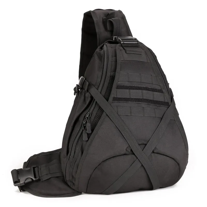 Sansha Camouflage Tactical One Strap Backpack For Men Tactical Sling Bag For Men Nylon Military Backpack