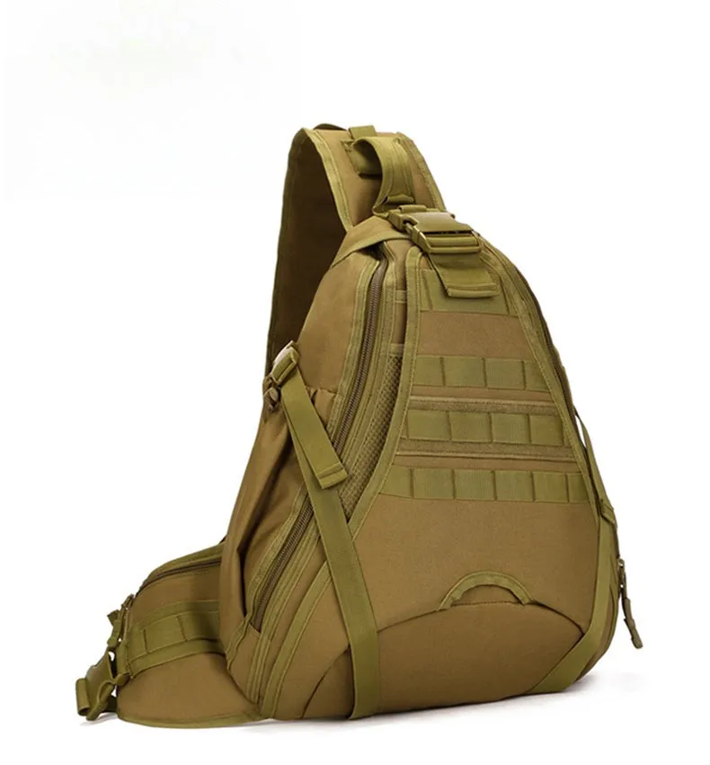 Sansha Camouflage Tactical One Strap Backpack For Men Tactical Sling Bag For Men Nylon Military Backpack