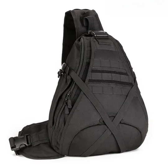 Sansha Camouflage Tactical One Strap Backpack For Men Tactical Sling Bag For Men Nylon Military Backpack