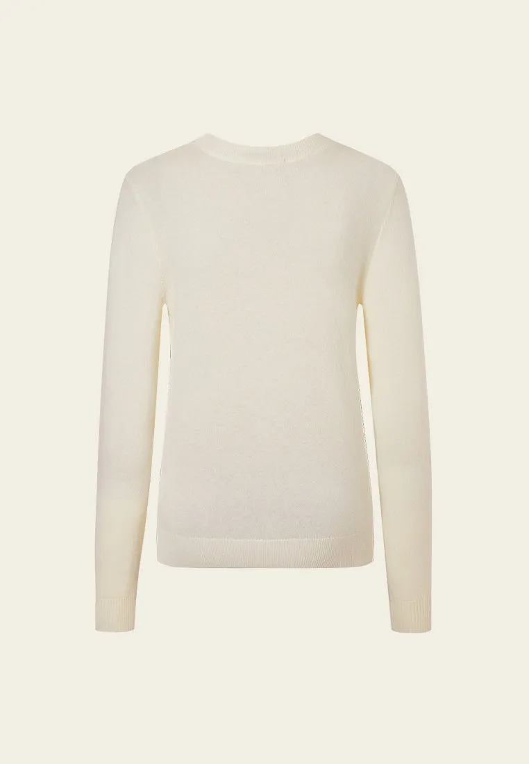 Sequin-Detail Pullover