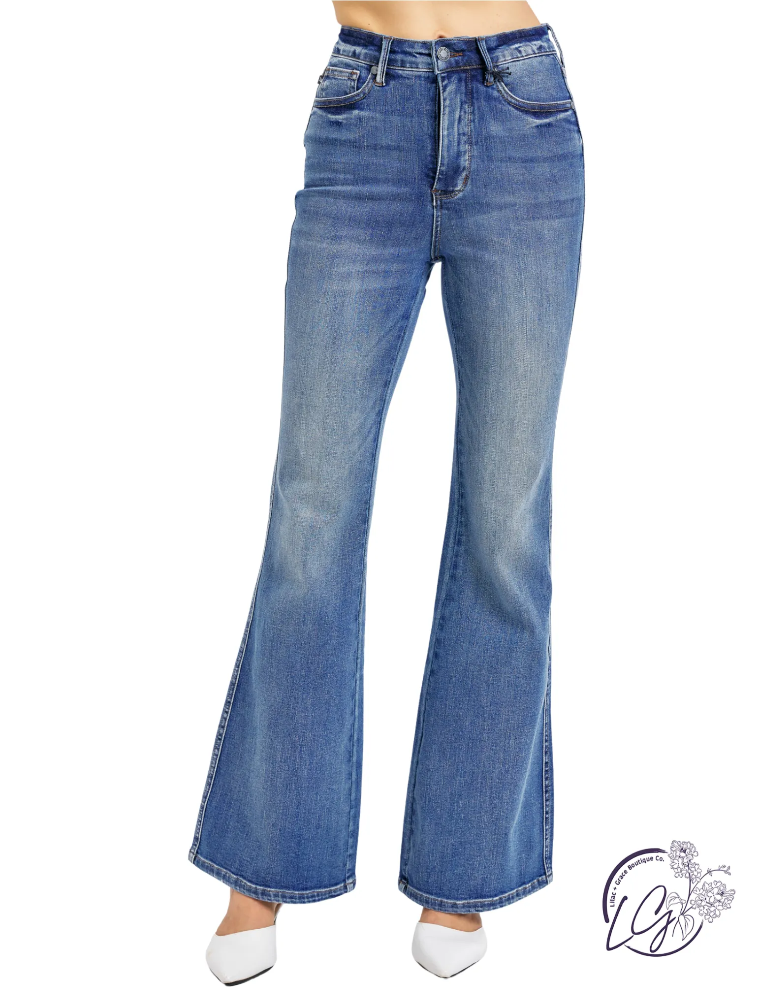 Seraphina High-Rise Tummy Control Flare by Judy Blue