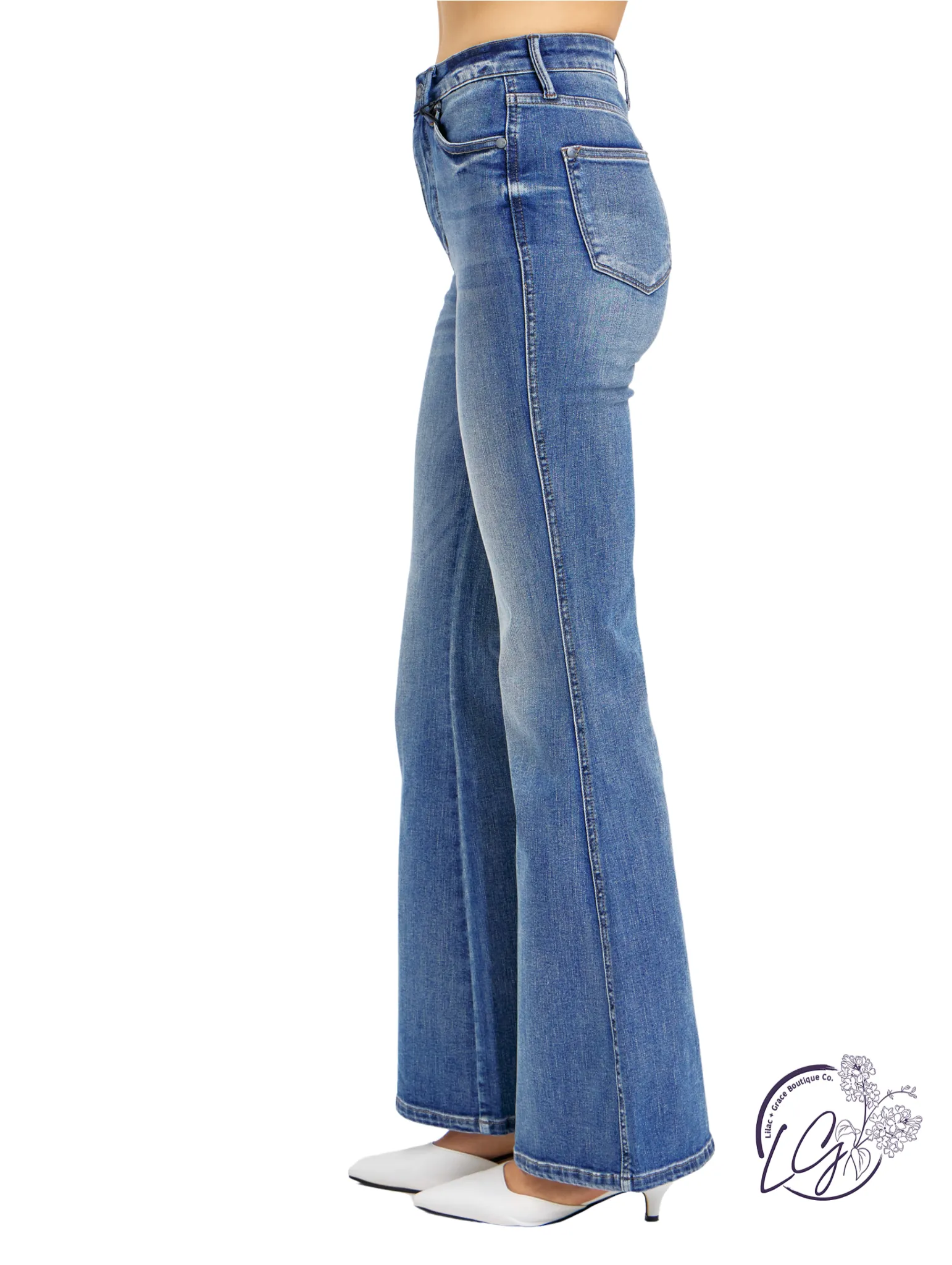 Seraphina High-Rise Tummy Control Flare by Judy Blue