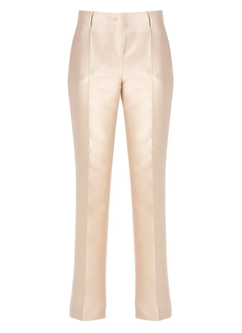 Silk Blend Trousers