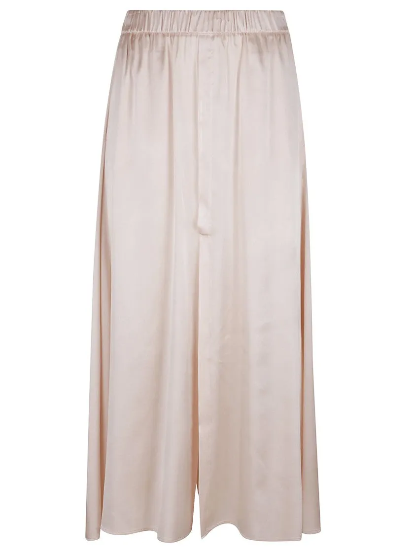 Silk Satin Elasticated Skirt