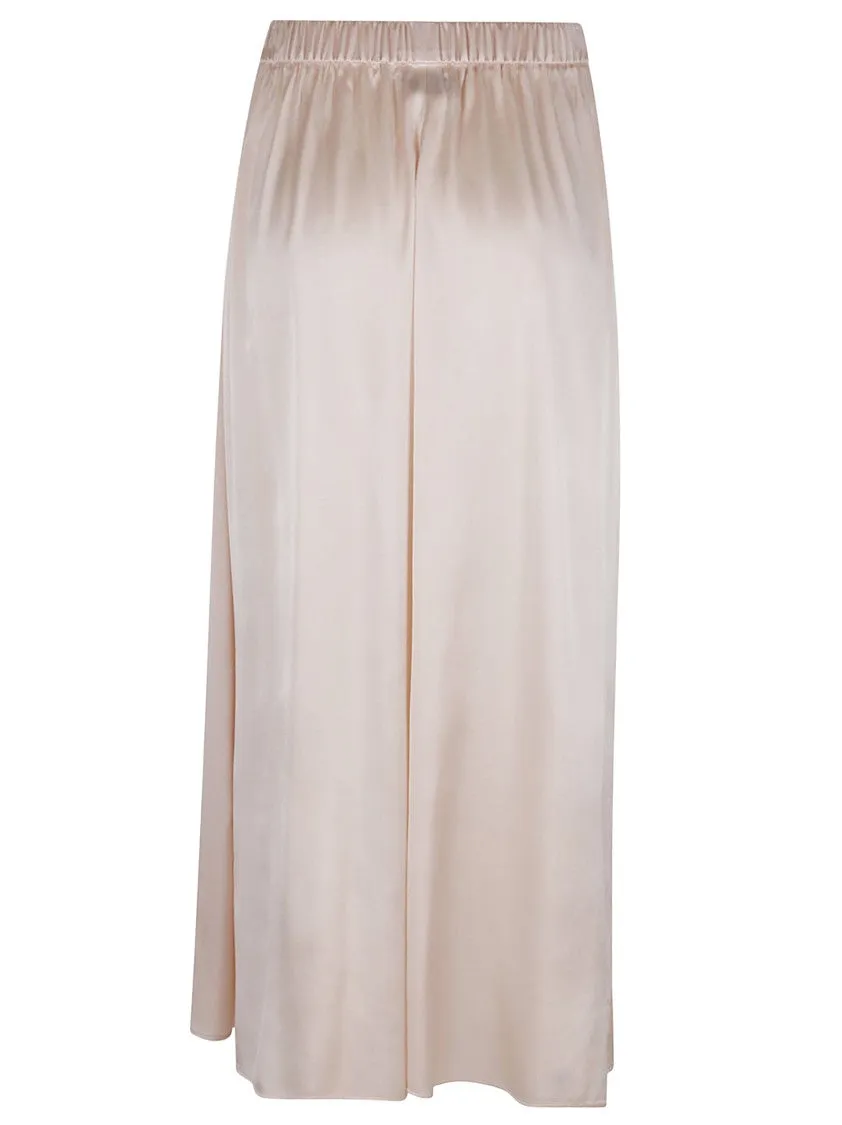 Silk Satin Elasticated Skirt