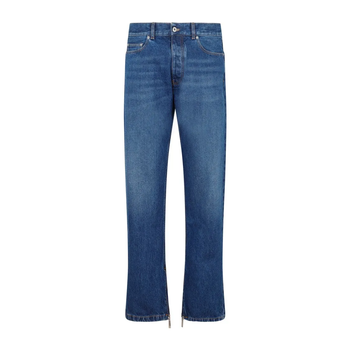 Skate Medium Blue Cotton Jeans