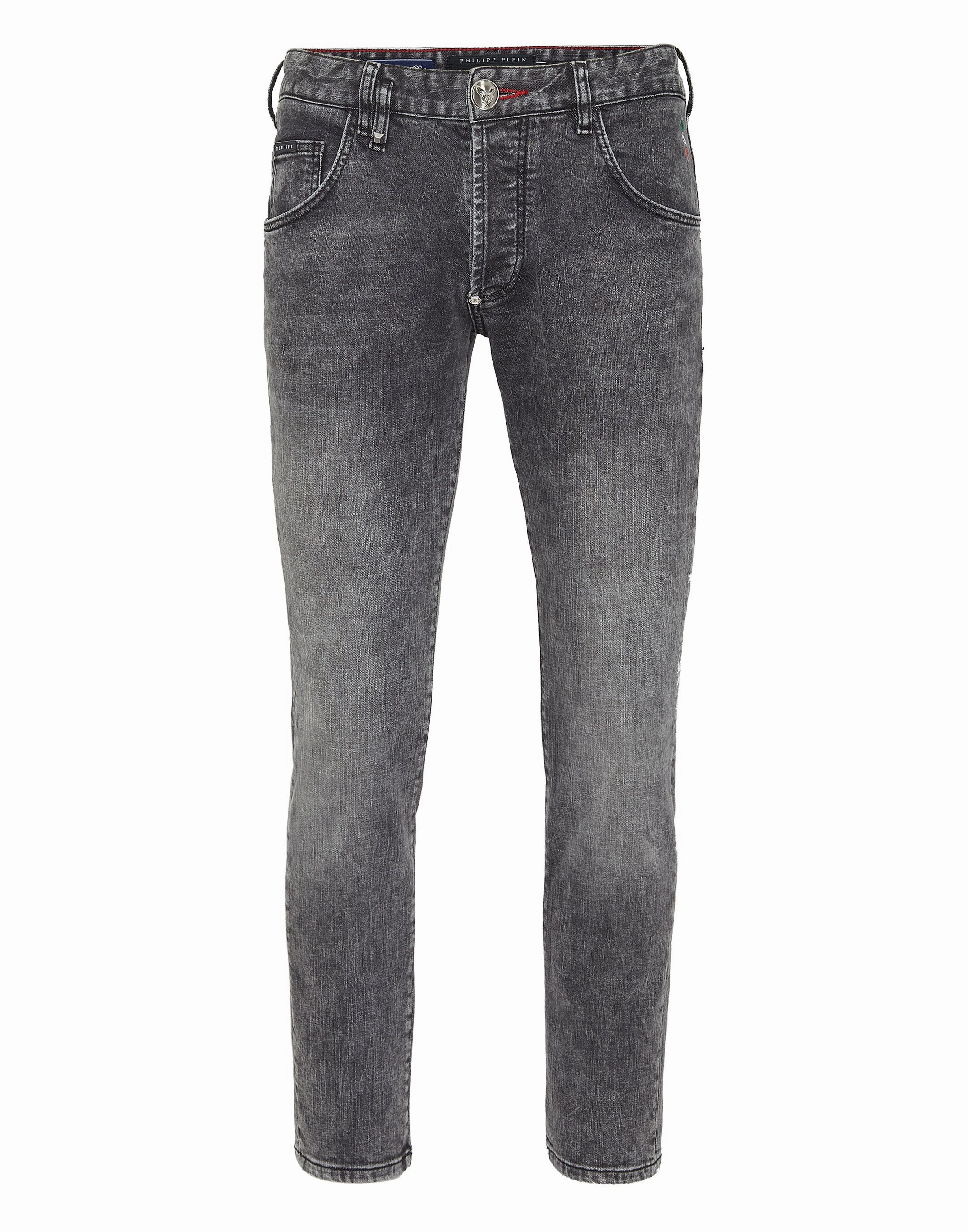 Skinny Trousers Skull