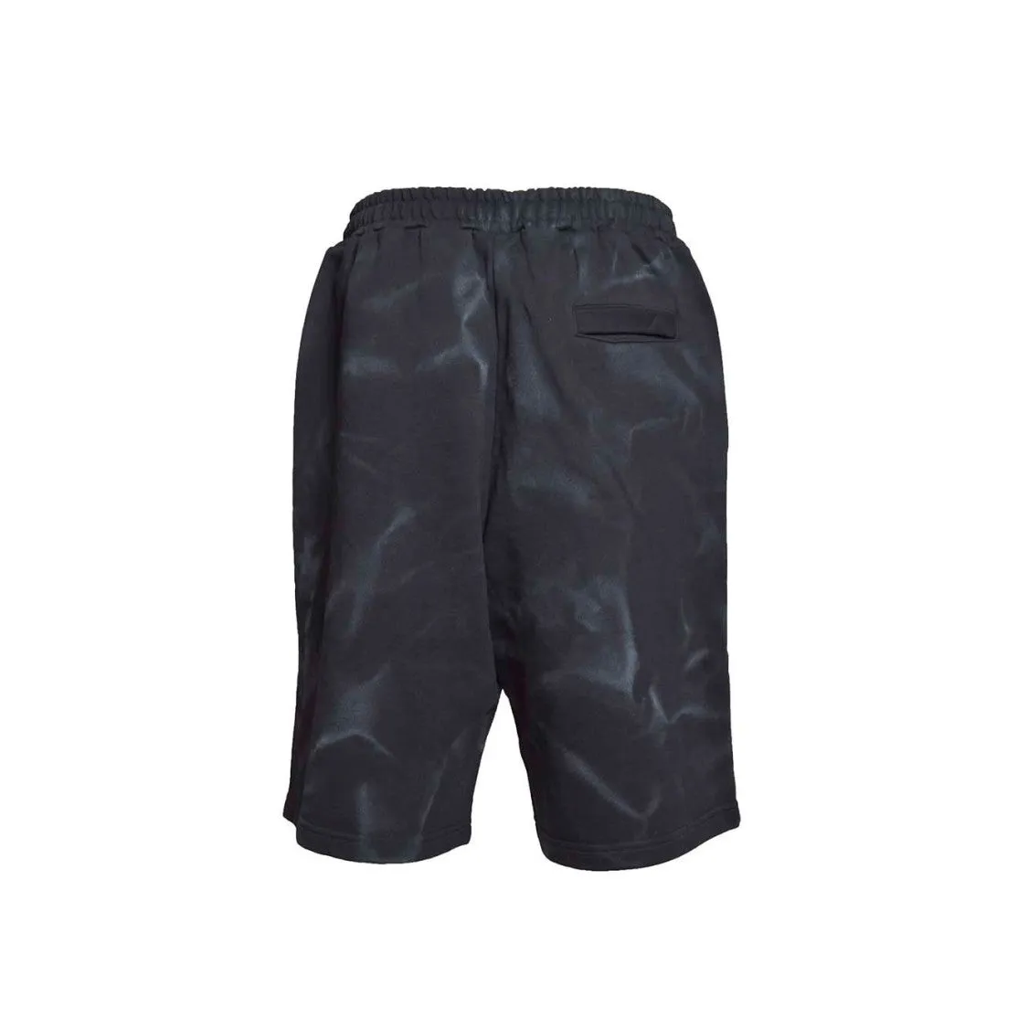 Smoke Bermuda Shorts In Black Cotton