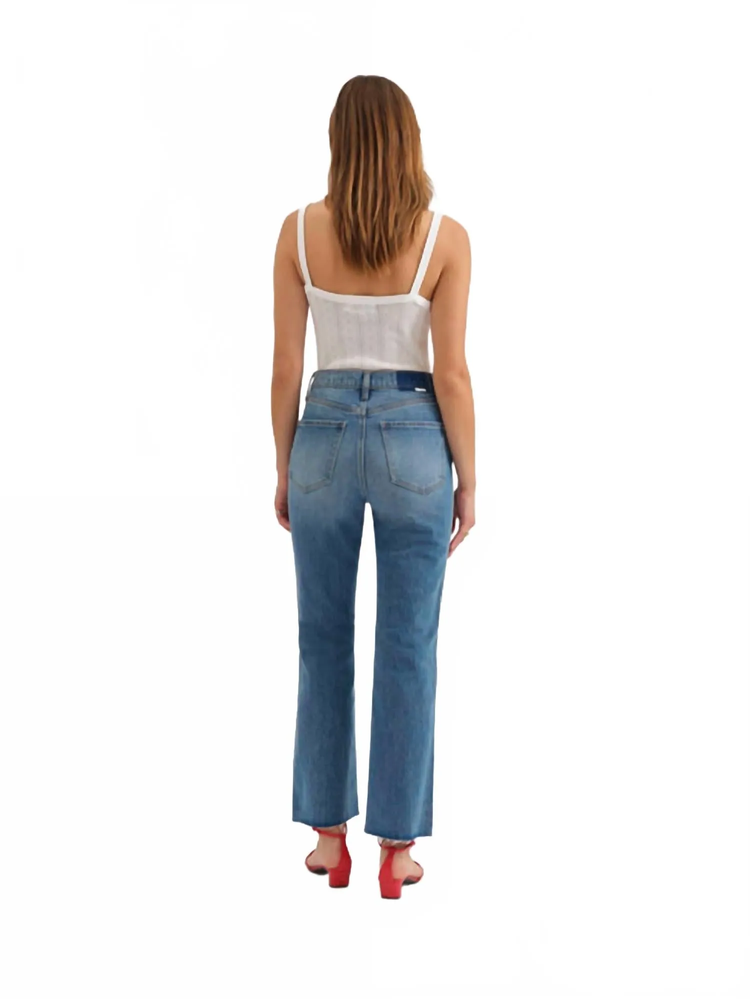Soho High Rise Jean In Vixen