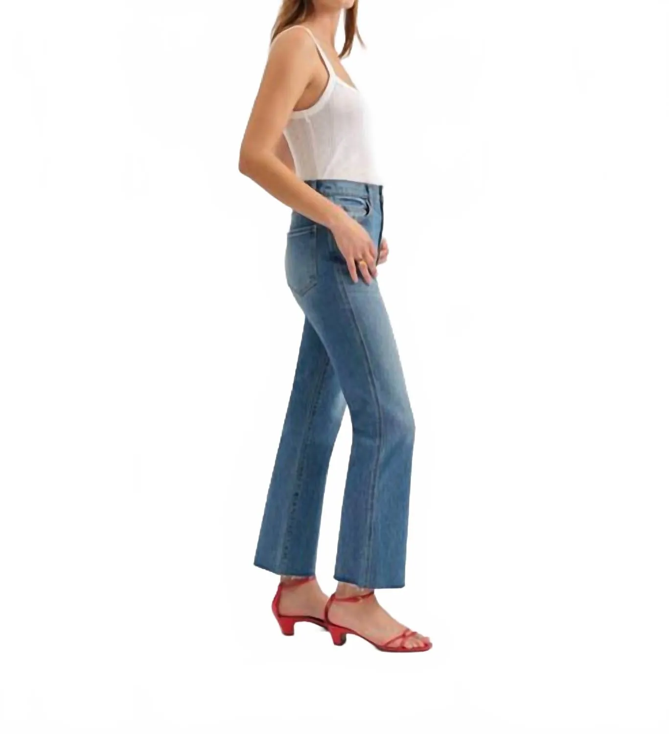 Soho High Rise Jean In Vixen