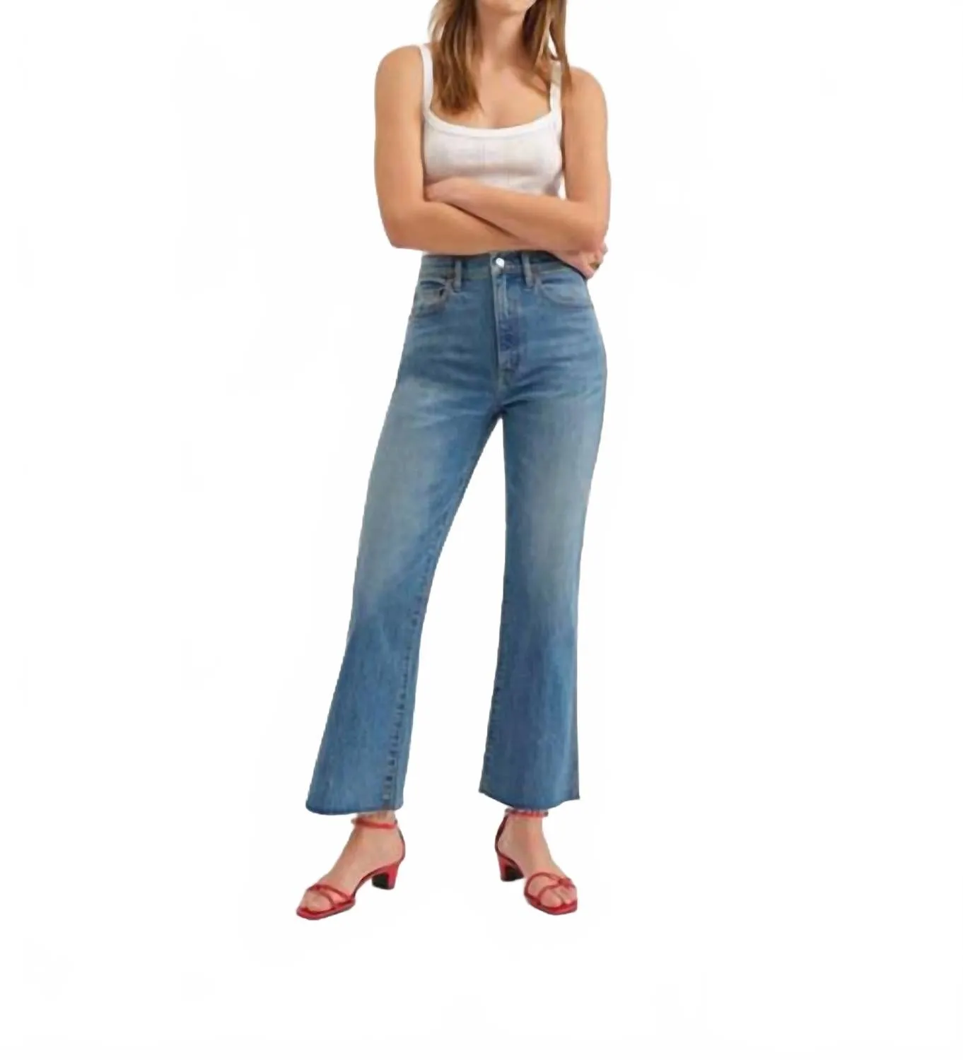 Soho High Rise Jean In Vixen