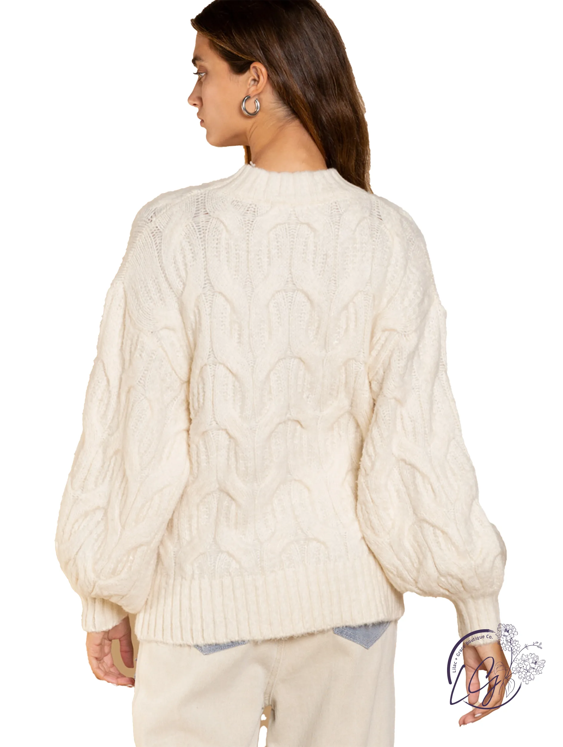 Staying Confident Knit Sweater