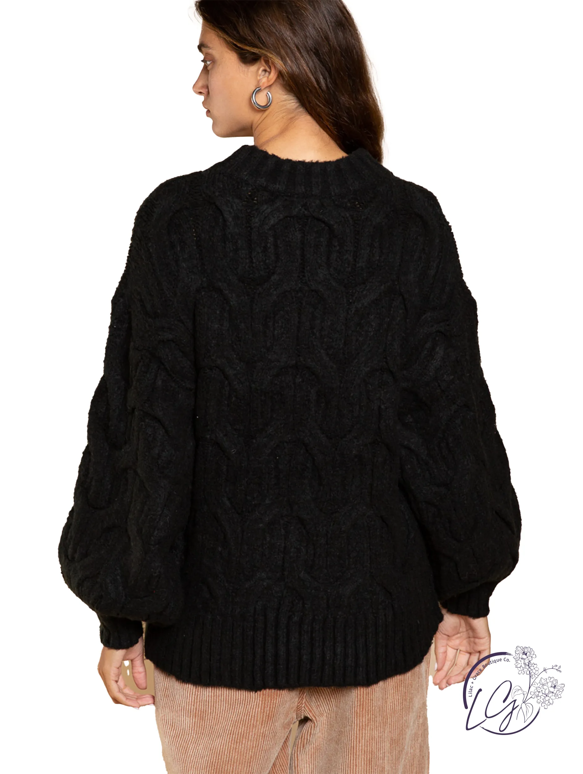 Staying Confident Knit Sweater