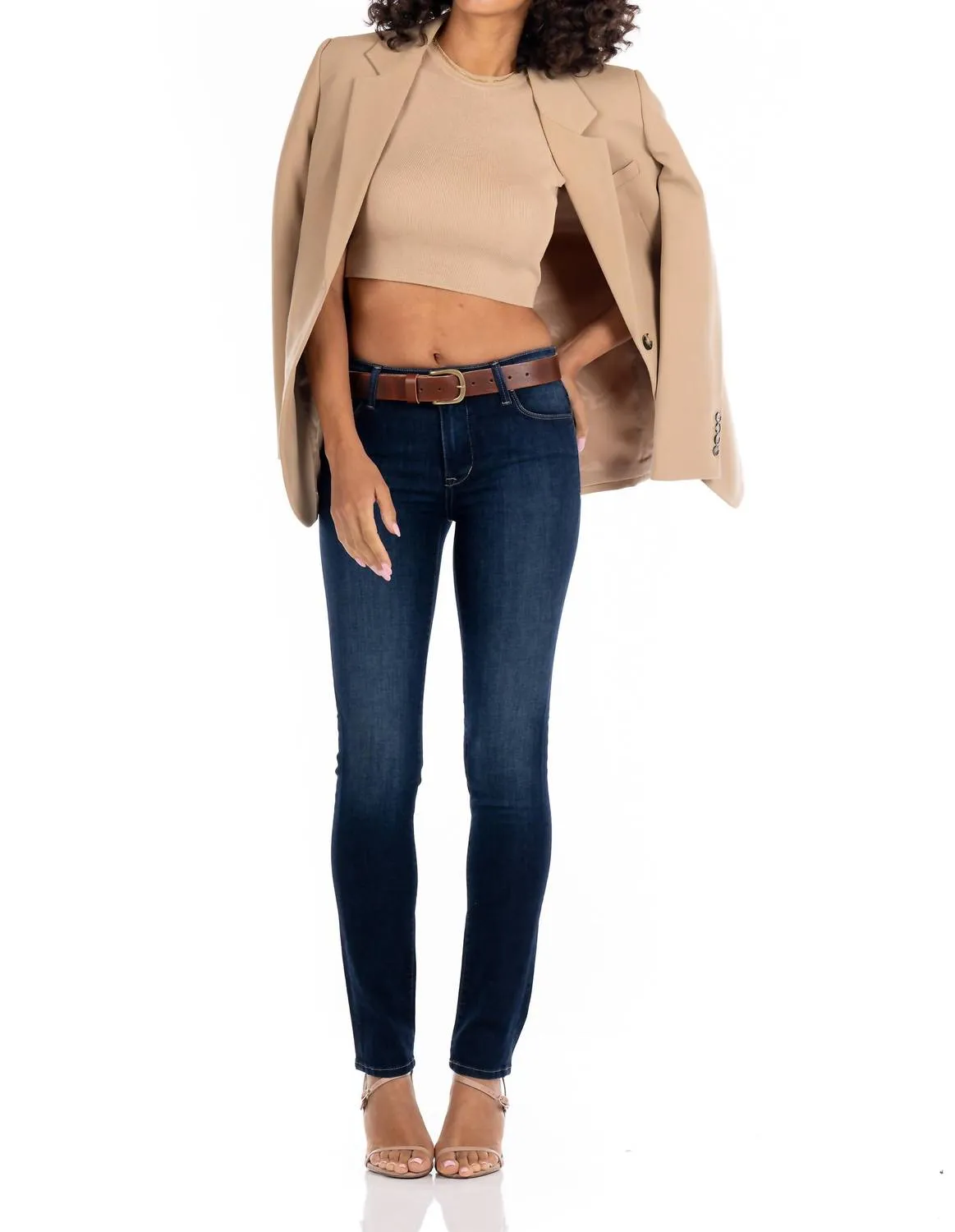 Stevie Skinny Jeans In Santa Rosa Blue
