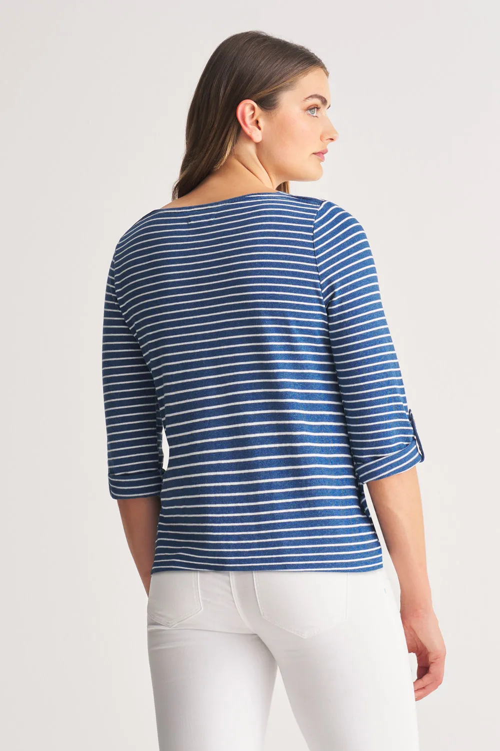 Stripe Bateau T-Shirt - Nautical Stripe