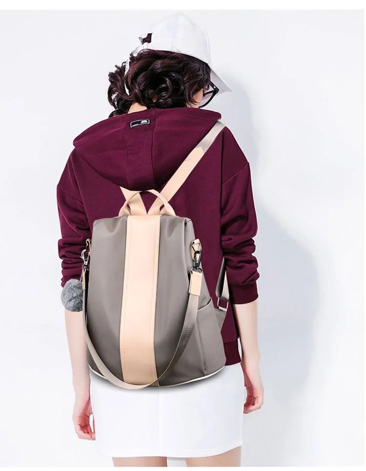 Stylish and Practical Oxford Cloth Backpack
