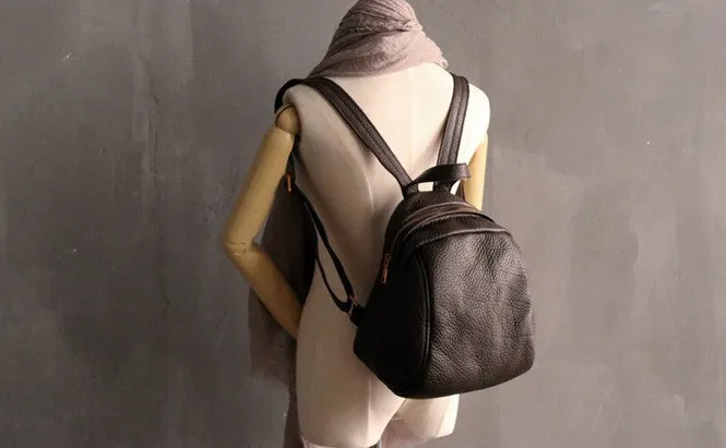 Stylish LEATHER WOMEN Backpack Purse Small Backpack FOR WOMEN