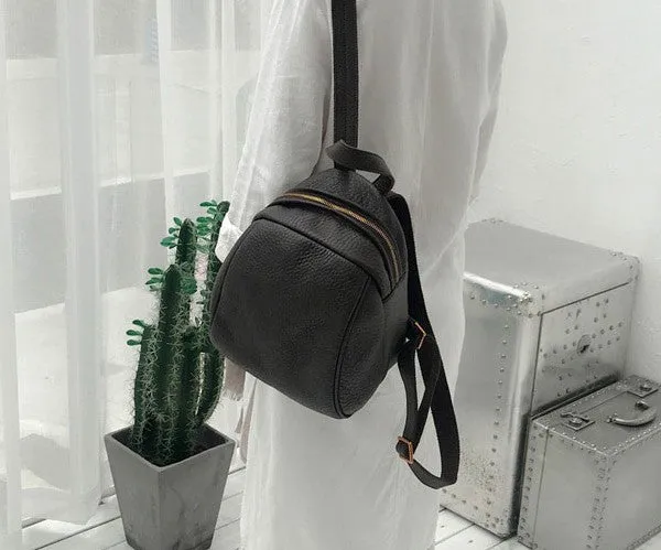 Stylish LEATHER WOMEN Backpack Purse Small Backpack FOR WOMEN