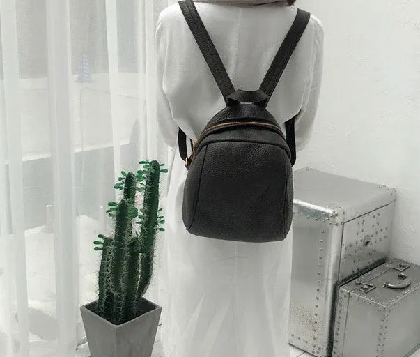 Stylish LEATHER WOMEN Backpack Purse Small Backpack FOR WOMEN
