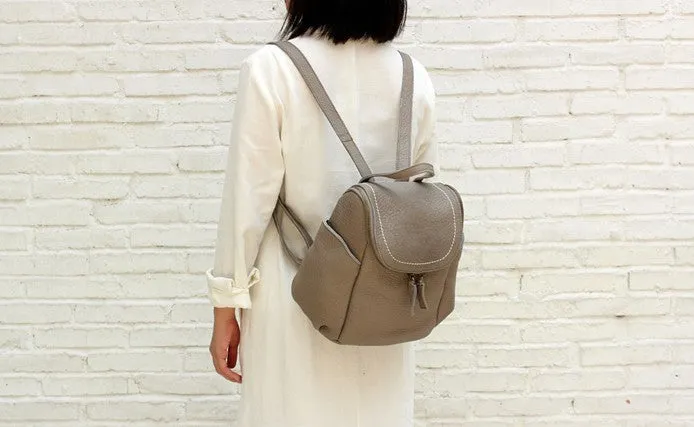 Stylish LEATHER WOMEN Backpacks Purses Cute Vintage School Backpacks FOR WOMEN