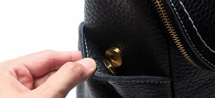 Stylish LEATHER WOMEN Backpacks Purses Cute Vintage School Backpacks FOR WOMEN