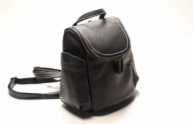 Stylish LEATHER WOMEN Backpacks Purses Cute Vintage School Backpacks FOR WOMEN