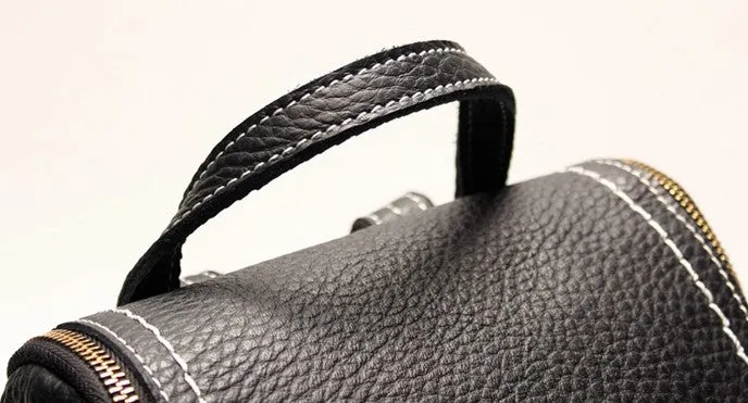 Stylish LEATHER WOMEN Backpacks Purses Cute Vintage School Backpacks FOR WOMEN