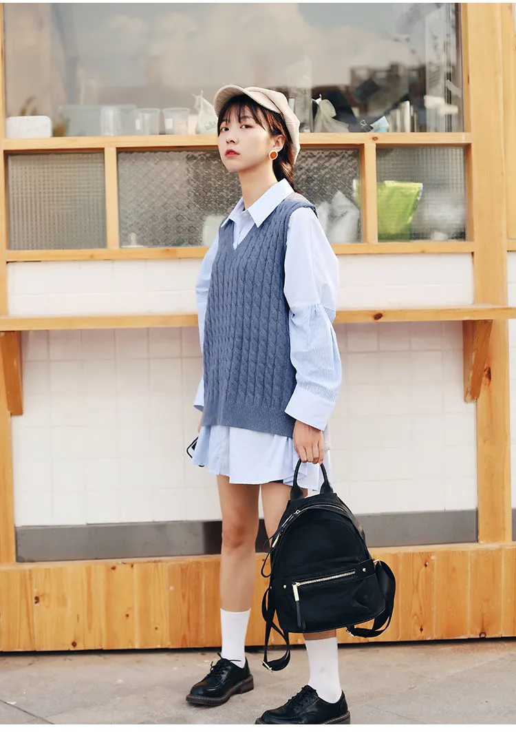 Stylish OxfordFabric Backpack Womens Fashion Backpacks Purse