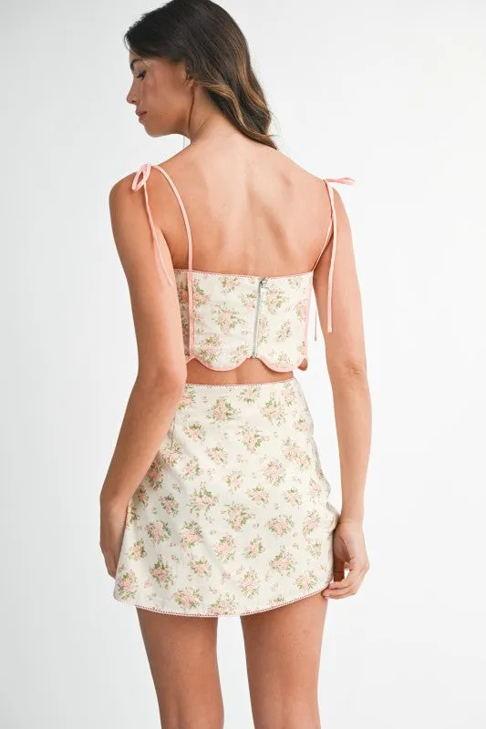 Summer in Provence Crop Top