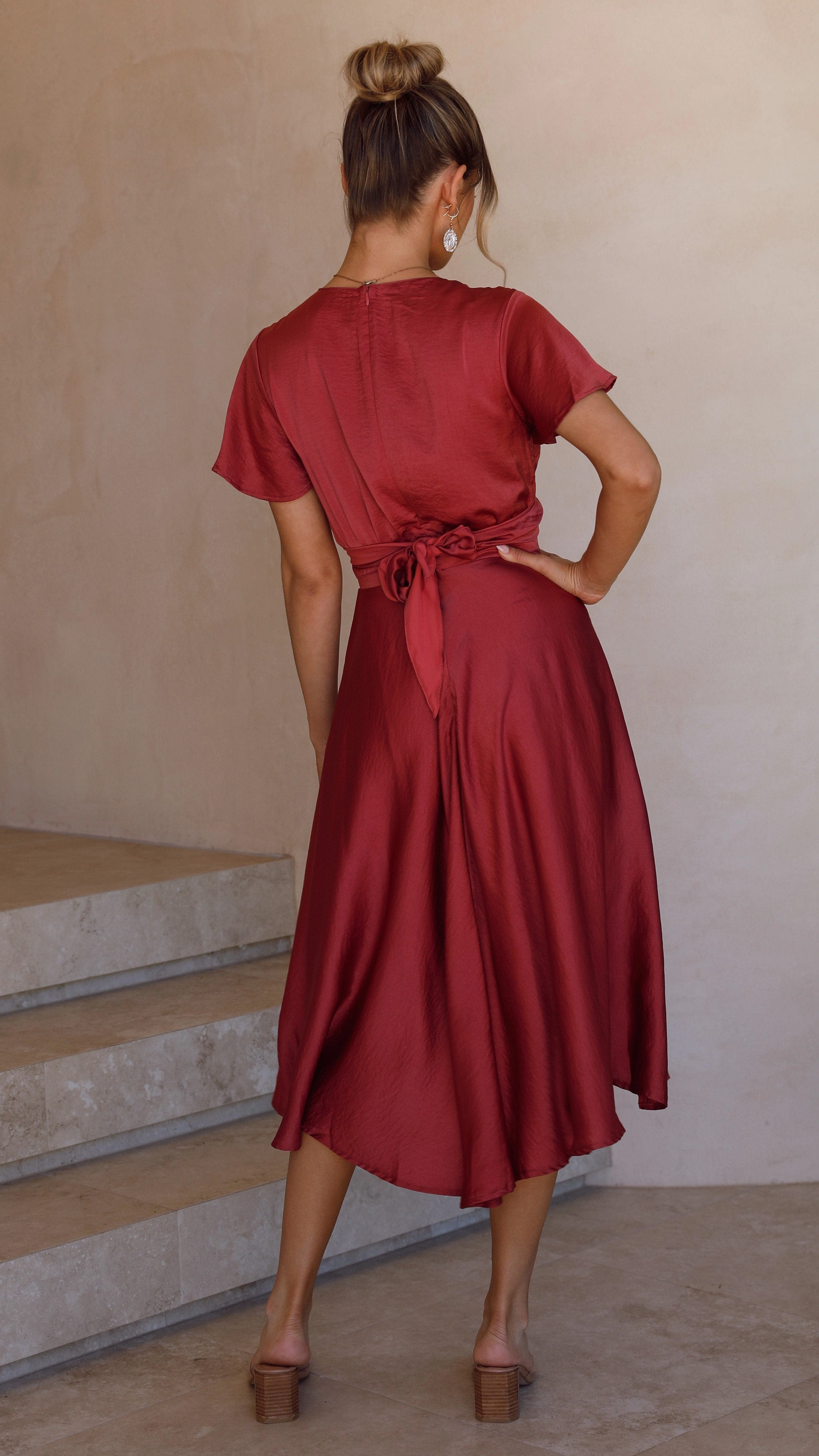 Sunny Daze Dress - Berry