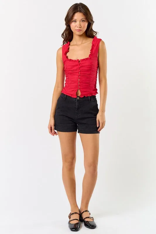 Sweetest Story Ruffle Top