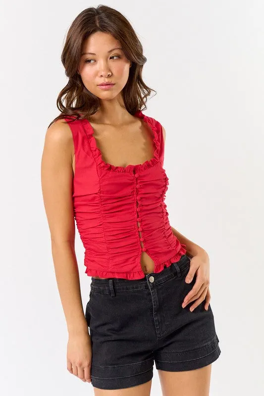 Sweetest Story Ruffle Top