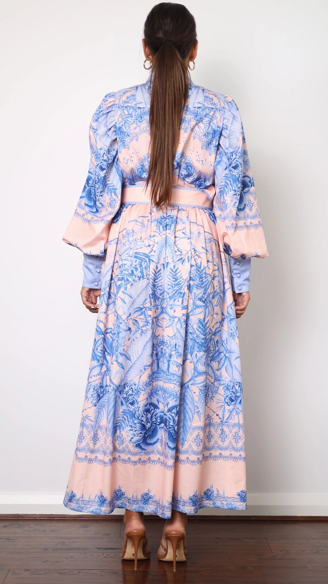 Taia Maxi Dress - Madeline Blue