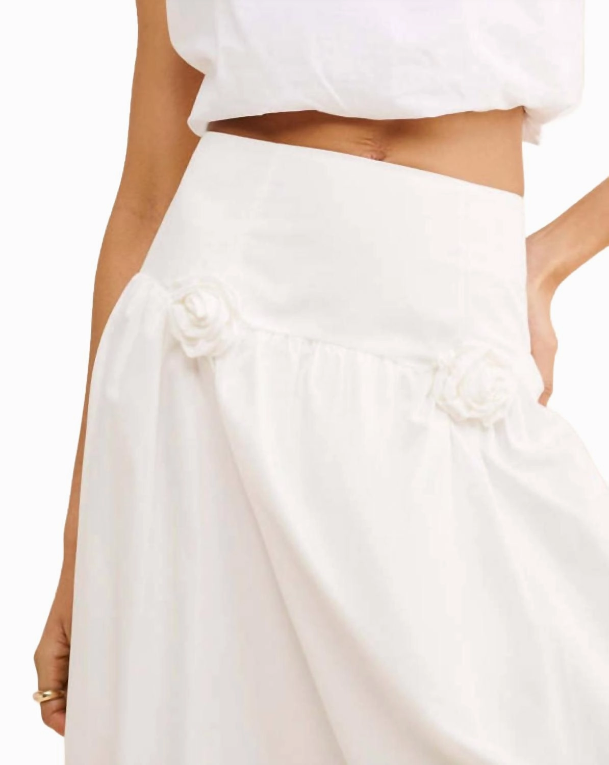 Tamia Skirt In Bone