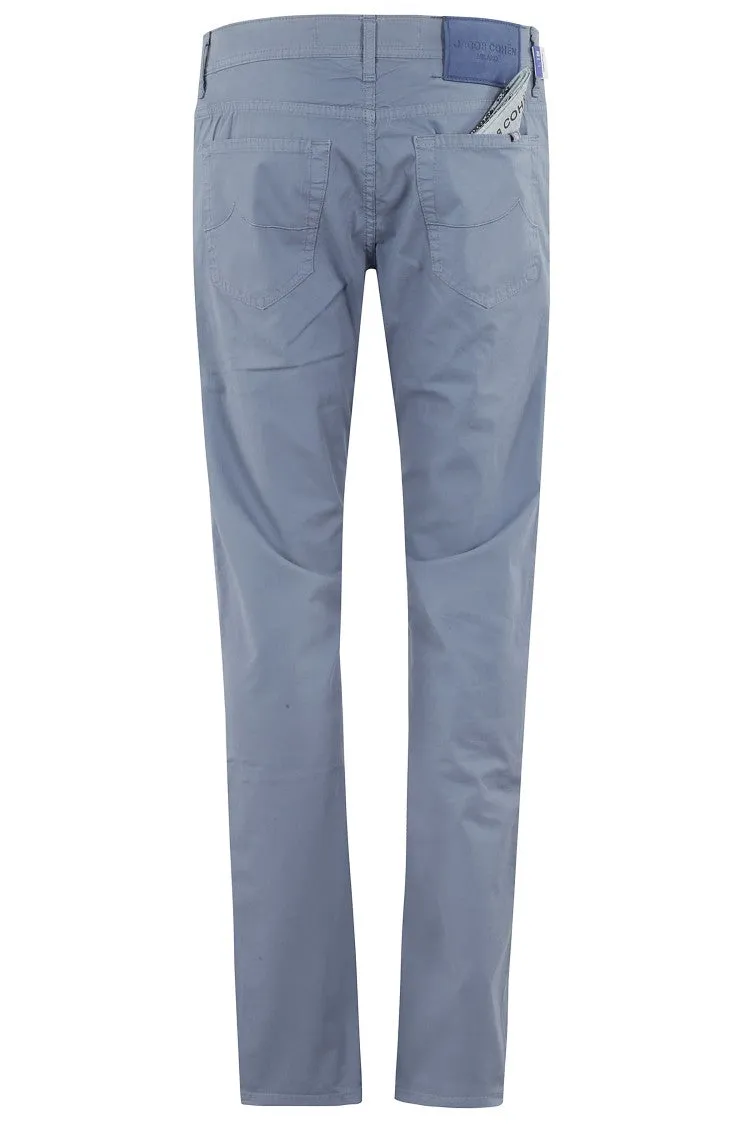 Tapered Pants In Stretch Gabardine