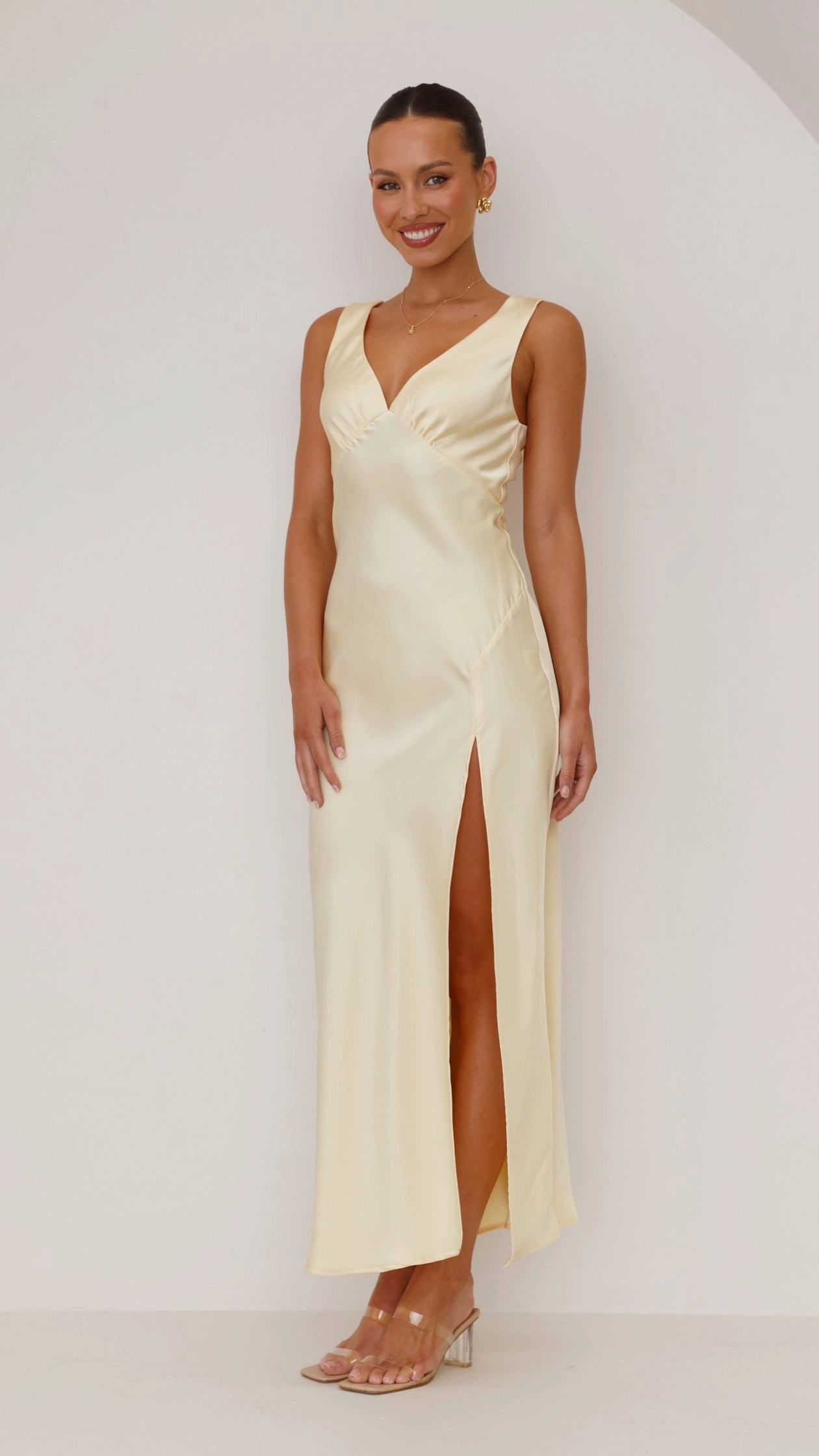 Taylor Maxi Dress - Yellow