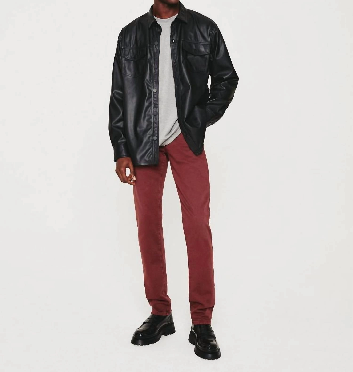 Tellis Modern Slim In 7 Years Sulfur Dark Sangria